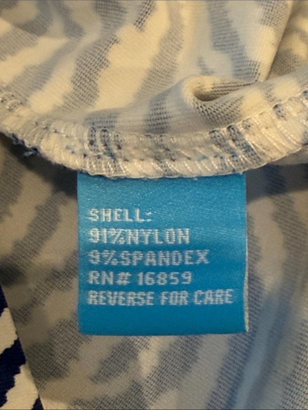J. McLaughlin Catalina Cloth Navy/White Wave Print Pullover Shirtdress Small - Picture 11 of 12
